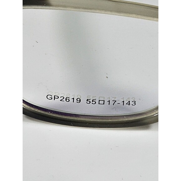 GIANNI PO WOMEN'S EYEGLASSES GRAY TORTOISE GP2519 55/17 143 NEW DEMO - Picture 6 of 14